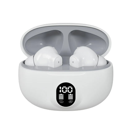 White TWS ANC Earphones