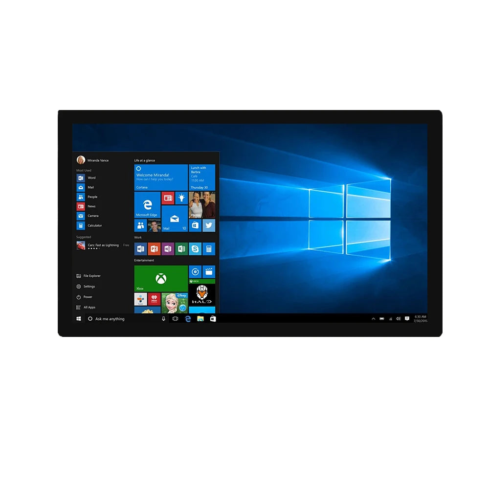 AIO Monoblock Win10 Desktop All in One  Computer Touch Screen 21.5 Inch Intel Core I3 I5 I7 I9 Office Win 10 All in One Computer