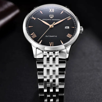 PAGANI DESIGN 40mm Men's Watch NH35 Mechanical Watch Top Brand Sapphire Glass Clock Stainless Steel Waterproof Automatic Watches