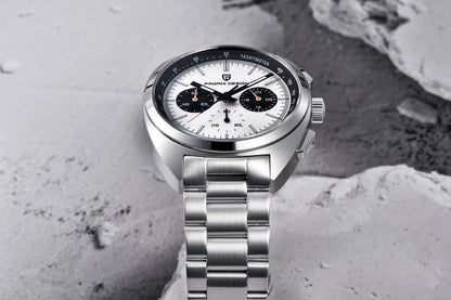 PAGANI DESIGN 2025 Men's Watch Multifunctional Chronograph Watches For Man Luxury Quartz Wristwatch AR Sapphire Luminous Clocks