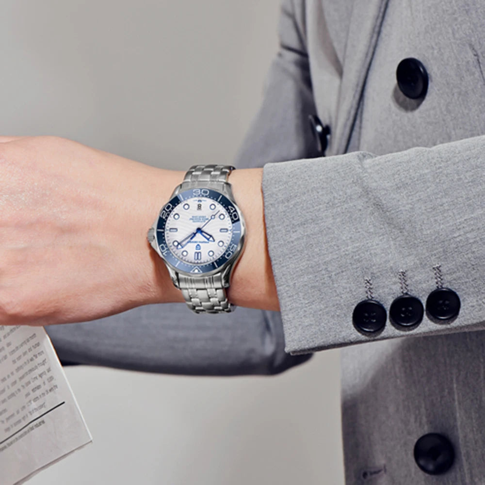 PAGANI DESIGN Men's Watches with Gift Box 2025 New Luxury Automatic Watch Mechanical Wristwatches Sapphire Ceramic Bezel Clocks