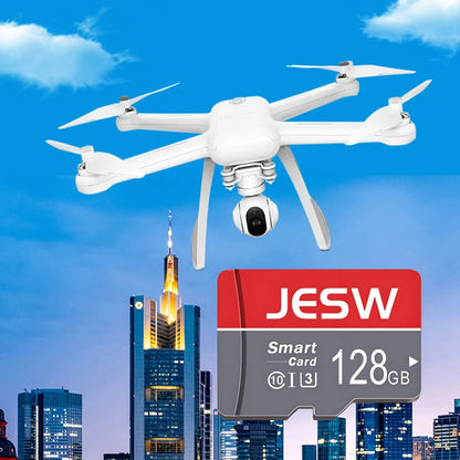 Cartão de memória JESW Micro Ultra SD de 256 GB, cartão flash TF A1 V10 C10 U1, 32 GB, 64 GB, 16 GB, 8 GB, 4 GB, Micro para câmara, drone, telemóvel, mesa de comutação