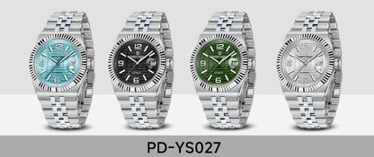 PAGANI DESIGN 2025 New Men's Watches 3D Rhombus Dial Luxury Automatic Watch For Men MIYOTA 8215 Movt Mechanical Wrist watch Men