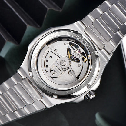 PAGANI DESIGN men's watch new mechanical automatic watch men's luxury stainless steel AR Sapphire crystal luminous men's watch