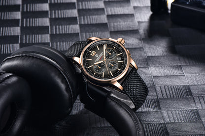 PAGANI DESIGN 2024 New Luxury Fashion Casual Men Quartz Watches VK63 100M Water Resistant Sapphire Glass Stainless Steel Watches