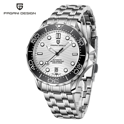 PAGANI DESIGN Men's Watches with Gift Box 2025 New Luxury Automatic Watch Mechanical Wristwatches Sapphire Ceramic Bezel Clocks