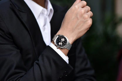 PAGANI DESIGN 2025 New Pilot Luxury Quartz Watch For Men Sport Chronograph AR Sapphire crystal Stainless steel Wrist watches Men