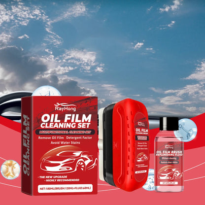 Glass Cleaning Board Universal Glass Cleaning Wipe Board Cleaning Glass Brush for Car Windshield Oil Film Cleaner Glass Coating