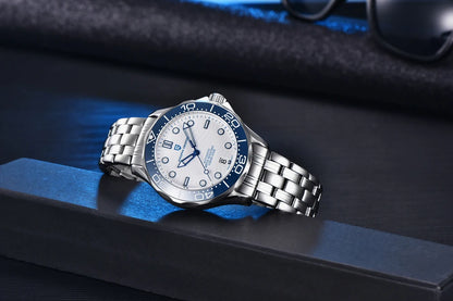 PAGANI DESIGN Men's Watches with Gift Box 2025 New Luxury Automatic Watch Mechanical Wristwatches Sapphire Ceramic Bezel Clocks