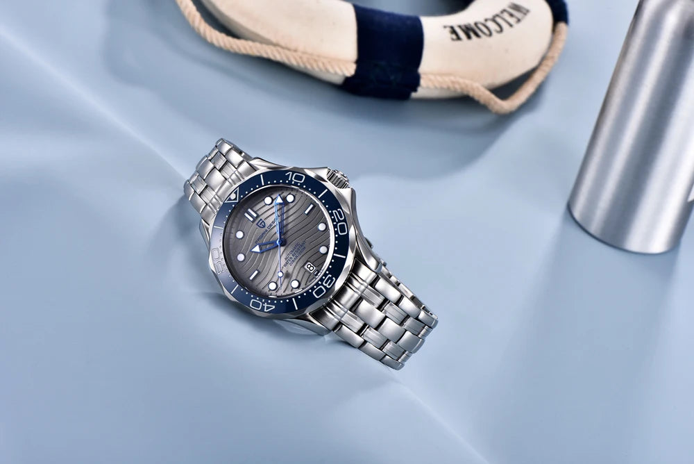 PAGANI DESIGN Men's Watches with Gift Box 2025 New Luxury Automatic Watch Mechanical Wristwatches Sapphire Ceramic Bezel Clocks