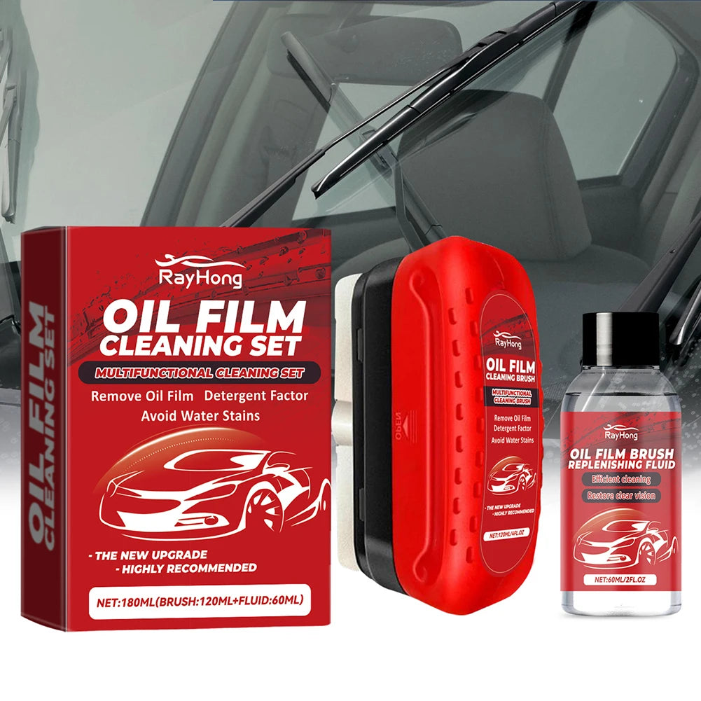 Glass Cleaning Board Improves Clarity and Visibility Universal Glass Cleaning Wipe Board Cleaning Glass Brush for Car Windshield