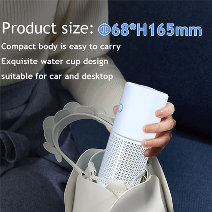 A52Q-Air Purifier With HEPA Filter Quiet Operation For Home,Office Includes Aromatherapy Feature