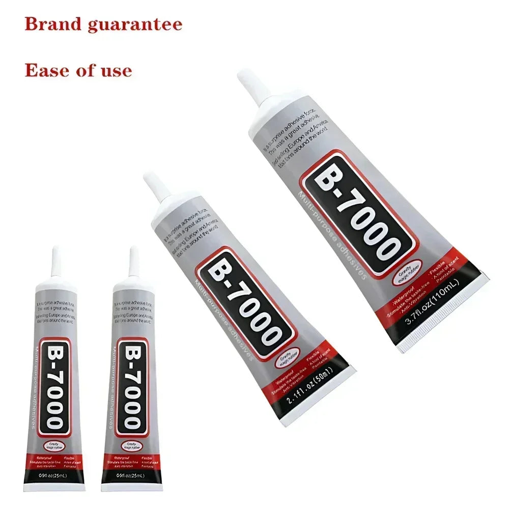 15ML 50ML 110ML B-7000 Clear Contact Phone Repair Adhesive Universal Glass Plastic DIY Glue T7000 with Precision Applicator Glue