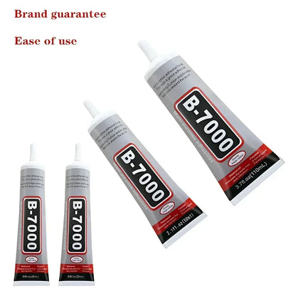 15ML 50ML 110ML B-7000 Clear Contact Phone Repair Adhesive Universal Glass Plastic DIY Glue T7000 with Precision Applicator Glue