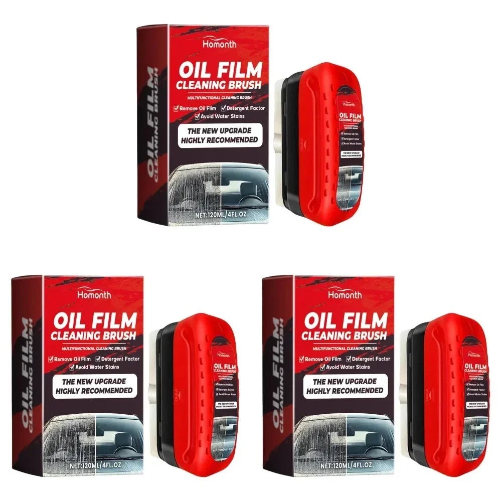 Glass Cleaning Board Universal Glass Cleaning Wipe Board Cleaning Glass Brush for Car Windshield Oil Film Cleaner Glass Coating