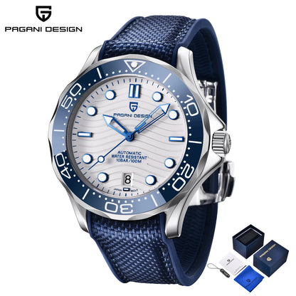 PAGANI DESIGN Men's Watches with Gift Box 2025 New Luxury Automatic Watch Mechanical Wristwatches Sapphire Ceramic Bezel Clocks