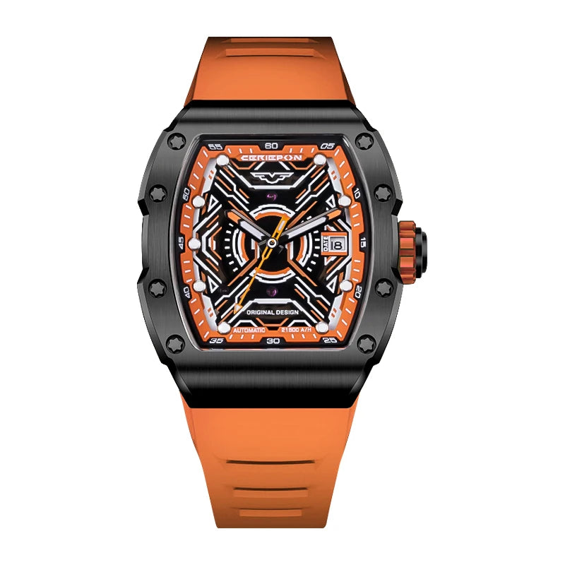 New Luxury Brand Original Mens Automatic Watch for Men Hollow Pagani Designs Chronograph Waterproof Man Mechanical Watches Reloj