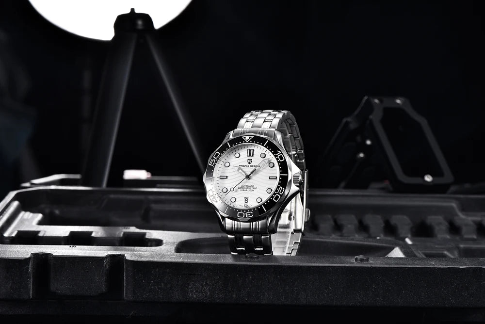 PAGANI DESIGN Men's Watches with Gift Box 2025 New Luxury Automatic Watch Mechanical Wristwatches Sapphire Ceramic Bezel Clocks