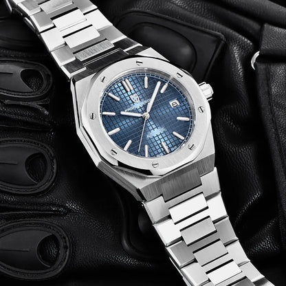PAGANI DESIGN 2025 New 8215 Men's Automatic Mechanical Watch 40MM Sapphire Stainless Steel Waterproof 10Bar reloj hombre