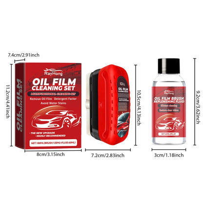 Glass Cleaning Board Improves Clarity and Visibility Universal Glass Cleaning Wipe Board Cleaning Glass Brush for Car Windshield