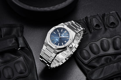 PAGANI DESIGN 2025 New 8215 Men's Automatic Mechanical Watch 40MM Sapphire Stainless Steel Waterproof 10Bar reloj hombre