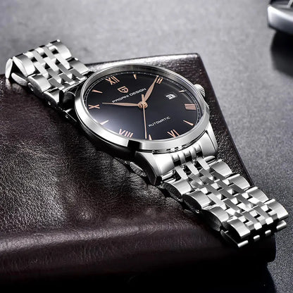 PAGANI DESIGN 40mm Men's Watch NH35 Mechanical Watch Top Brand Sapphire Glass Clock Stainless Steel Waterproof Automatic Watches