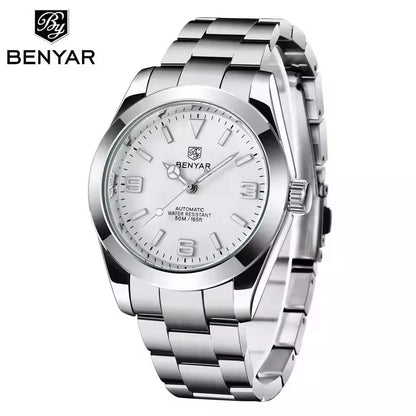 BENYAR 40MM V2 Version Top Brand  Luxury Men Watch Fashion Sport Watch  Automatic Mechanical Watches 10Bar BY-5177
