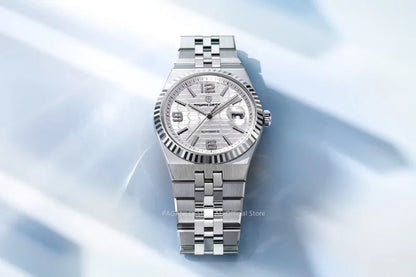 PAGANI DESIGN 2025 New Men's Watches 3D Rhombus Dial Luxury Automatic Watch For Men MIYOTA 8215 Movt Mechanical Wrist watch Men