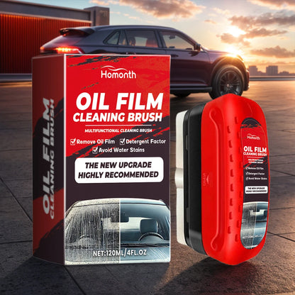 Glass Cleaning Board Universal Glass Cleaning Wipe Board Cleaning Glass Brush for Car Windshield Oil Film Cleaner Glass Coating