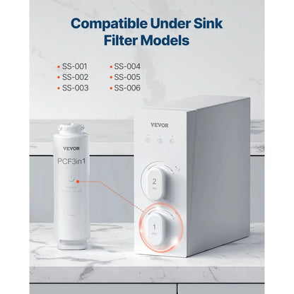 Replacement Reverse Osmosis System for SS-001/003/005 Under Sink Water Filter