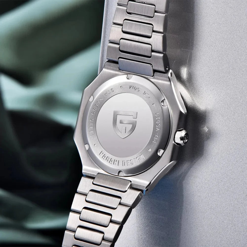 2025 New PAGANI DESIGN Top Brand Men Quartz Watches Luxury Sapphire Glass AR Coated Business Watch Japan VH31 Luminous Watch Men