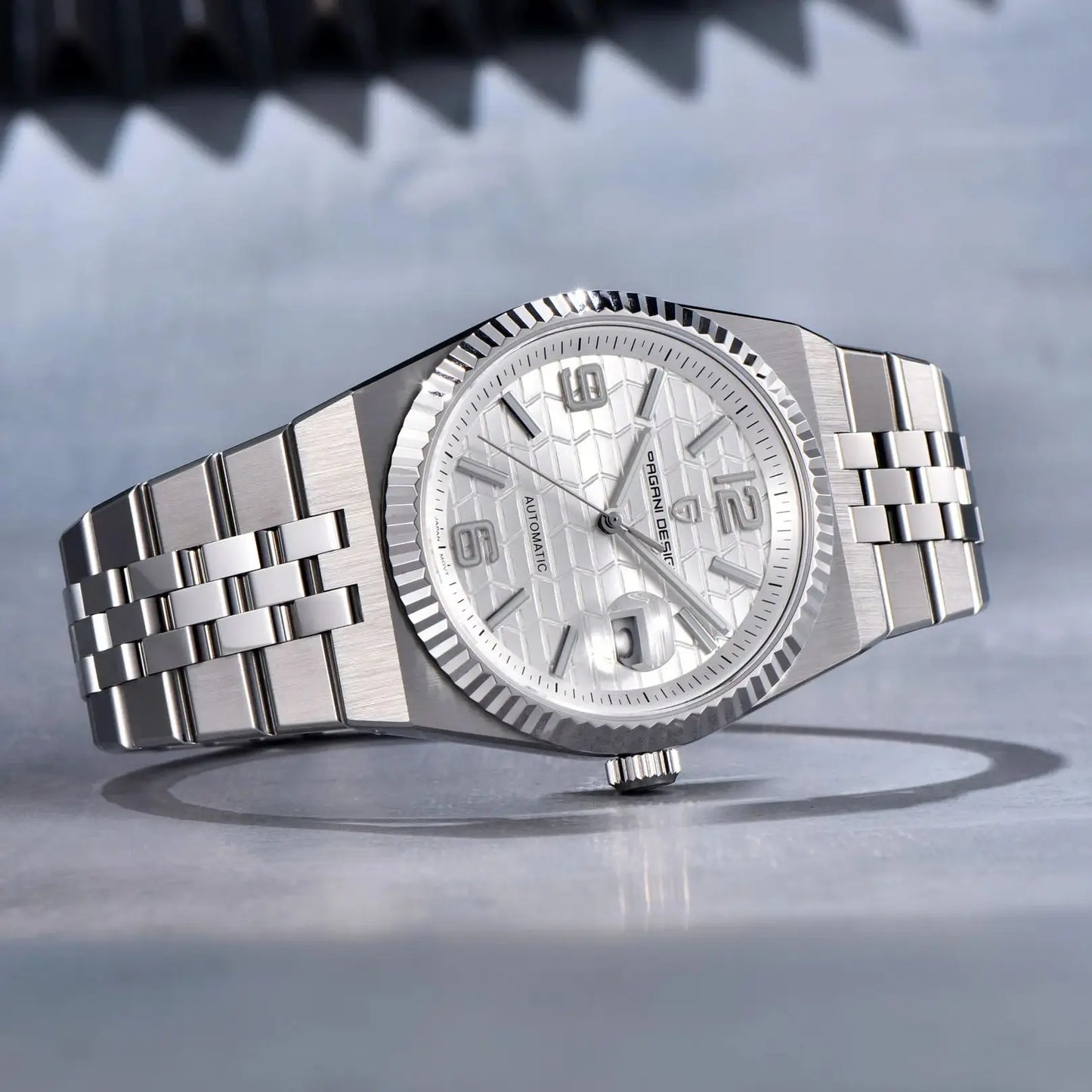 PAGANI DESIGN 2025 New Men's Watches 3D Rhombus Dial Luxury Automatic Watch For Men MIYOTA 8215 Movt Mechanical Wrist watch Men