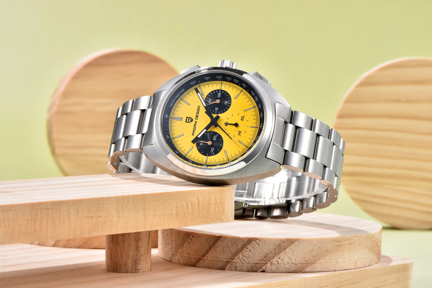 PAGANI DESIGN 2025 New Pilot Luxury Quartz Watch For Men Sport Chronograph AR Sapphire crystal Stainless steel Wrist watches Men