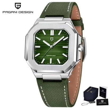 2025 New PAGANI DESIGN Top Brand Men Quartz Watches Luxury Sapphire Glass AR Coated Business Watch Japan VH31 Luminous Watch Men
