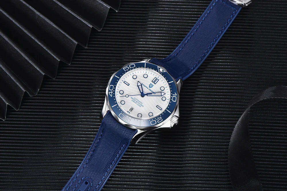 PAGANI DESIGN Men's Watches with Gift Box 2025 New Luxury Automatic Watch Mechanical Wristwatches Sapphire Ceramic Bezel Clocks