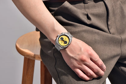 PAGANI DESIGN 2025 New Pilot Luxury Quartz Watch For Men Sport Chronograph AR Sapphire crystal Stainless steel Wrist watches Men