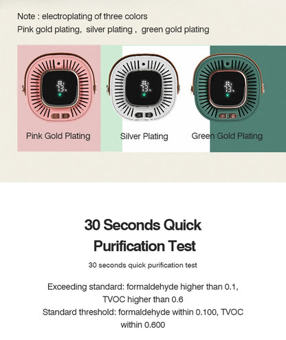 A8 Air Purifier for Home