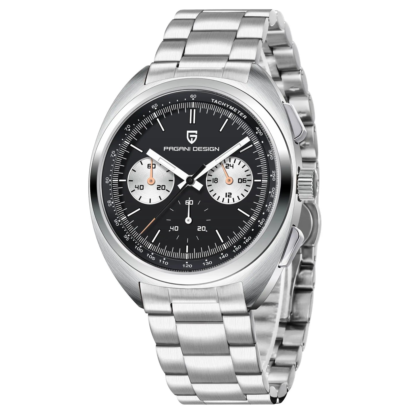 PAGANI DESIGN 2025 New Pilot Luxury Quartz Watch For Men Sport Chronograph AR Sapphire crystal Stainless steel Wrist watches Men