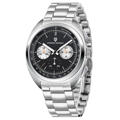 PAGANI DESIGN 2025 New Pilot Luxury Quartz Watch For Men Sport Chronograph AR Sapphire crystal Stainless steel Wrist watches Men