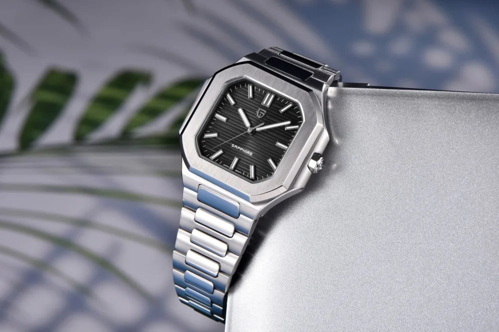 2025 New PAGANI DESIGN Top Brand Men Quartz Watches Luxury Sapphire Glass AR Coated Business Watch Japan VH31 Luminous Watch Men