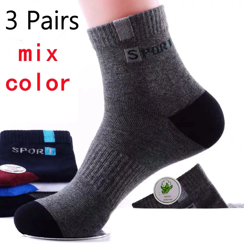1pairs Men's Fashion Cotton Breathable Comfortable Ankle Socks, Men's Summer Socks