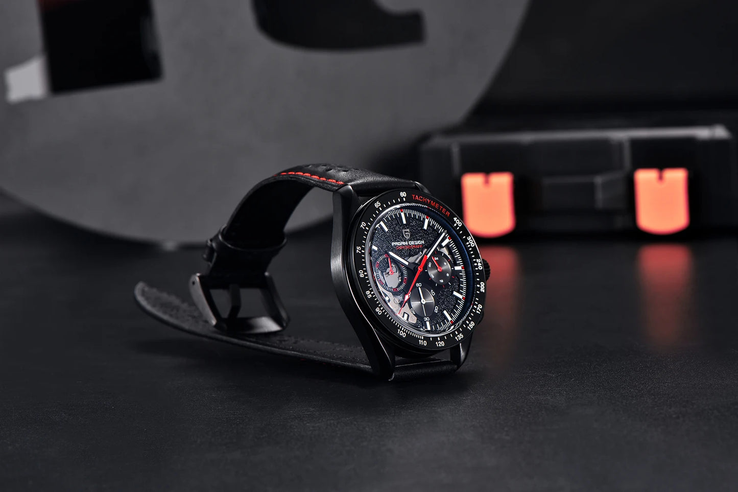 2025 New PAGANI DESIGN 1701 Moon Mens Watches Luxury Quartz Watch For Man Speed Chronograph Sports AR Sapphire Mirror Clock Gift