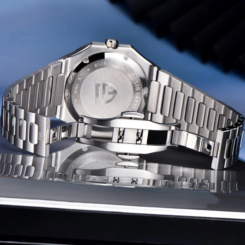 2025 New PAGANI DESIGN Top Brand Men Quartz Watches Luxury Sapphire Glass AR Coated Business Watch Japan VH31 Luminous Watch Men