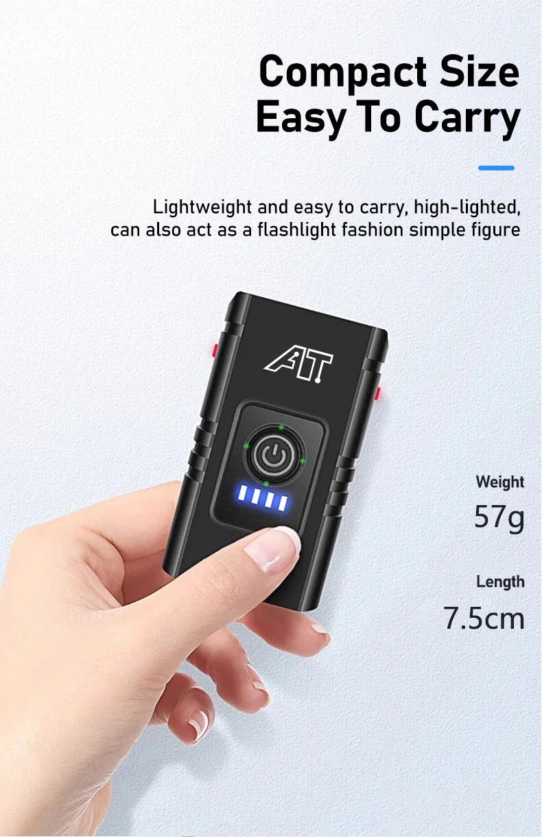 LED Bicycle Front Light Type-C Rechargeable Bicycle Headlight MTB Road Bike Headlamp Easy to Install Cycling Accessories