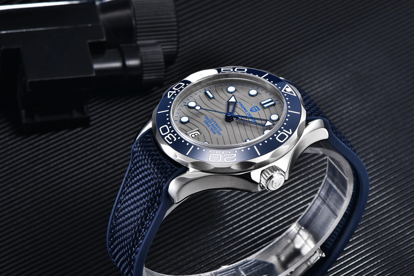 PAGANI DESIGN Men's Watches with Gift Box 2025 New Luxury Automatic Watch Mechanical Wristwatches Sapphire Ceramic Bezel Clocks