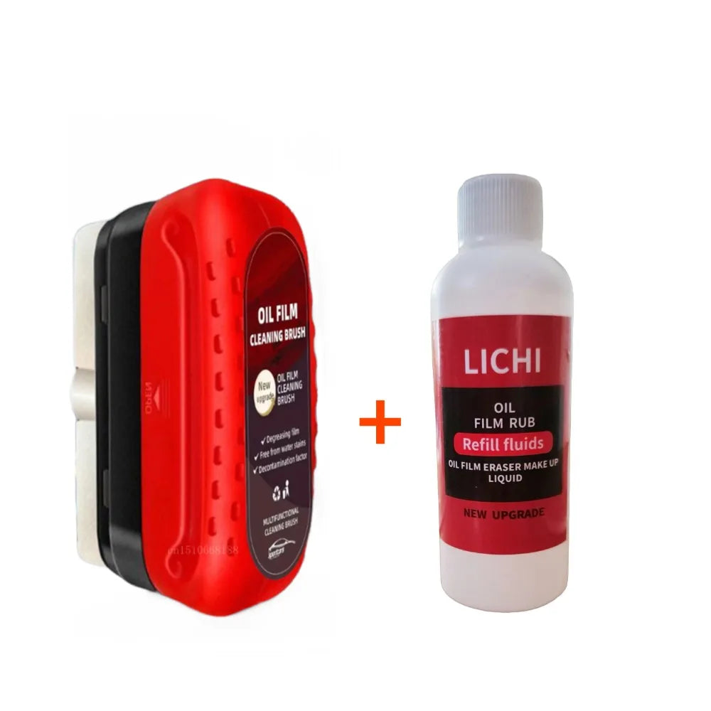 Car Glass Oil Film Remover Glass Cleaning Board Hydrophobic Glass Coating for Windshield Clear Window Auto Detailing Tool