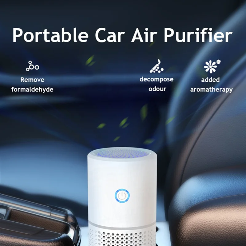 A52Q-Air Purifier With HEPA Filter Quiet Operation For Home,Office Includes Aromatherapy Feature