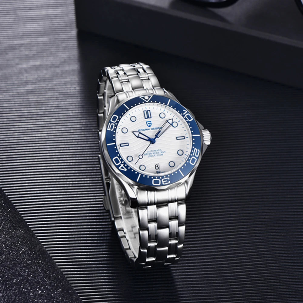 PAGANI DESIGN Men's Watches with Gift Box 2025 New Luxury Automatic Watch Mechanical Wristwatches Sapphire Ceramic Bezel Clocks