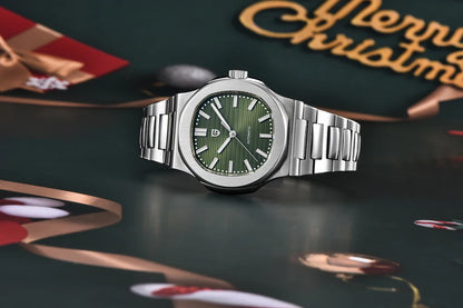 PAGANI DESIGN 2025 New Men's Watches Luxury Automatic Watch For Men Mechanical 40MM WristWatch Stainless Steel AR Sapphire glass