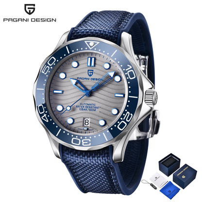 PAGANI DESIGN Men's Watches with Gift Box 2025 New Luxury Automatic Watch Mechanical Wristwatches Sapphire Ceramic Bezel Clocks